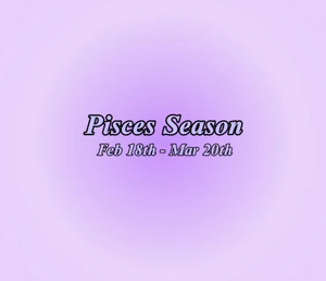 Pisces- the only Mutable Water sign