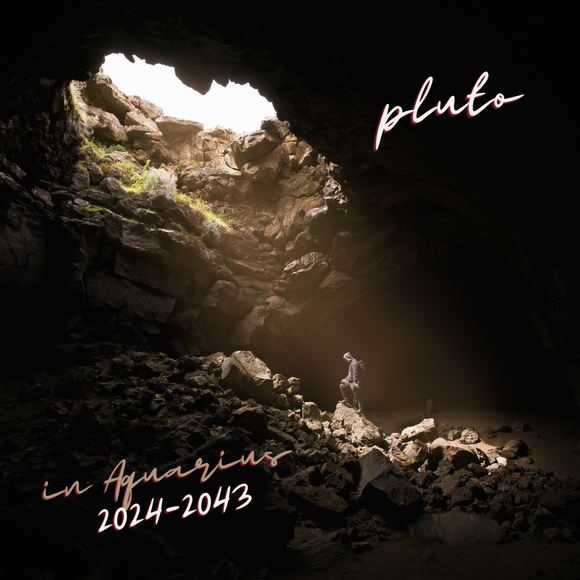 Pluto bringing in the Age of Aquarius