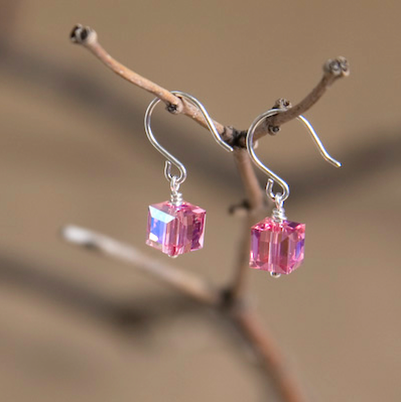 Libra Swarovski Crystal Earrings