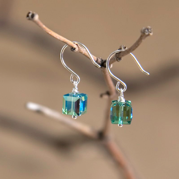 Sagittarius Swarovski Crystal Earrings