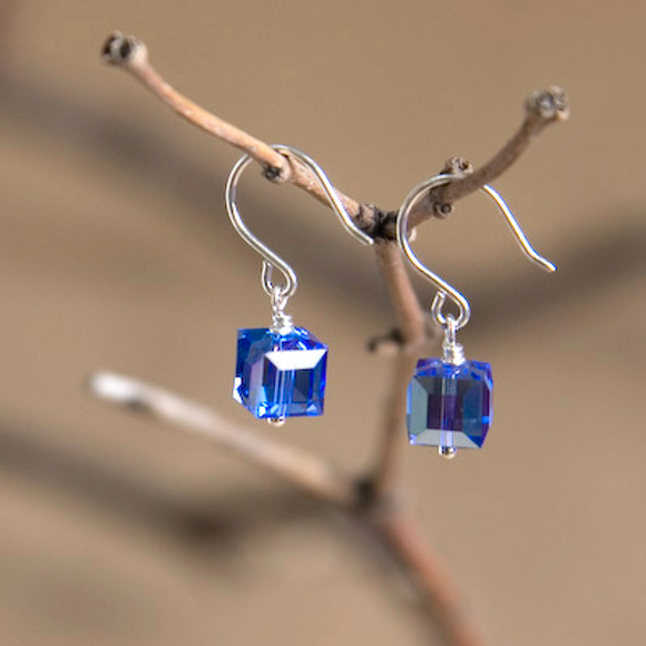 Virgo Swarovski Crystal Earrings